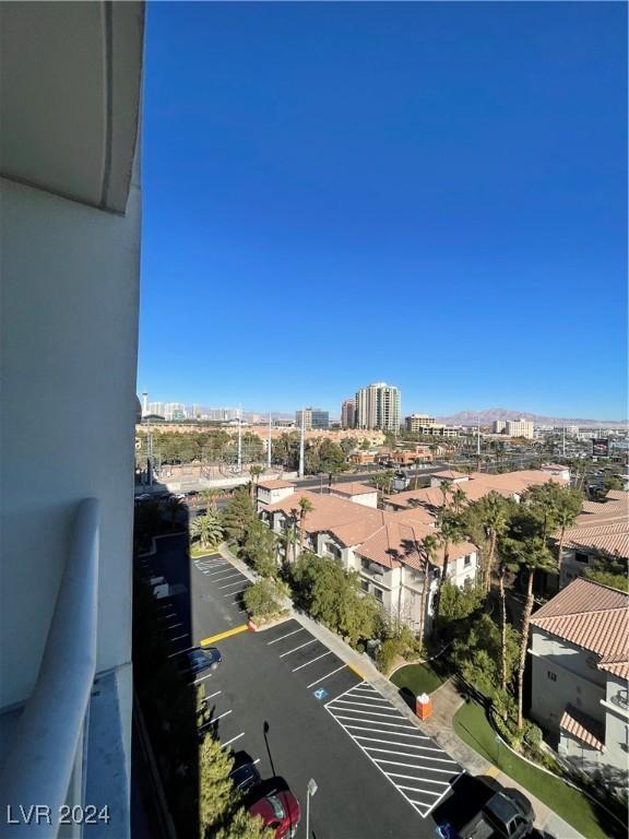 211 E Flamingo Rd Unit 614, Las Vegas, NV 89169 - view of car parking with a view of city