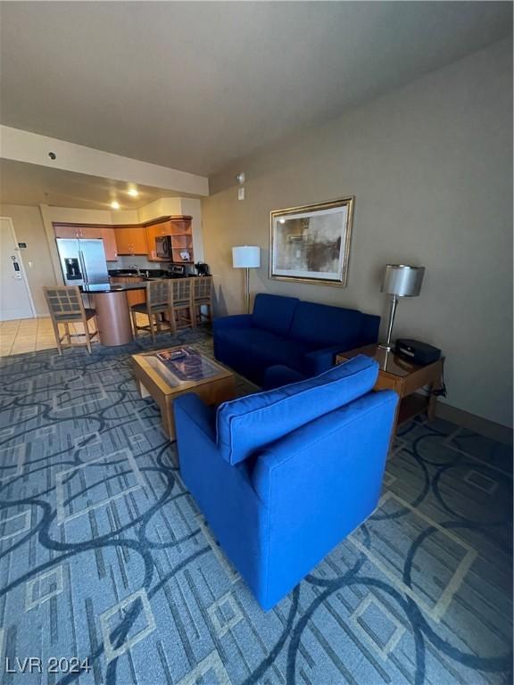 211 E Flamingo Rd Unit 614, Las Vegas, NV 89169 - view of carpeted living room