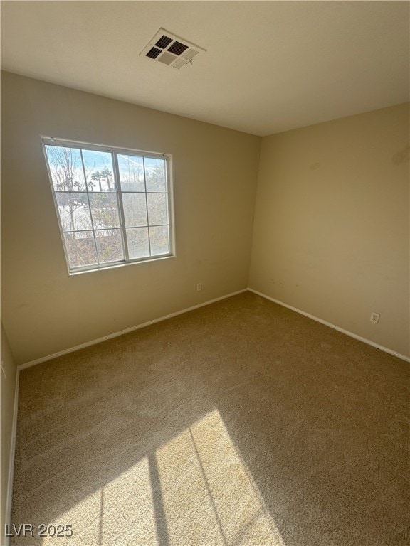 empty room featuring carpet floors