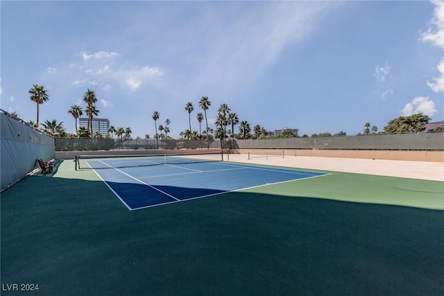 view of sport court with basketball court