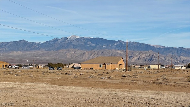 view of mountain feature