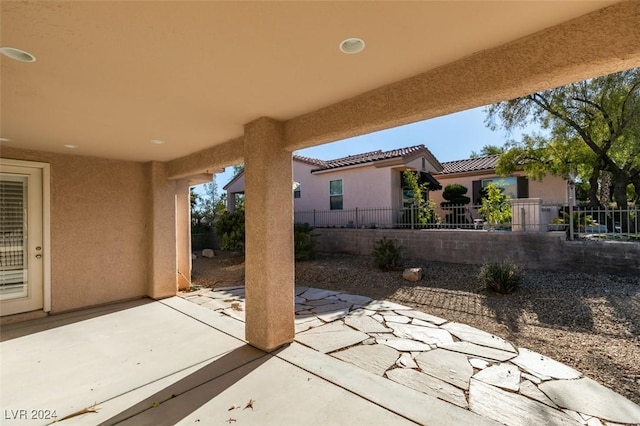 view of patio