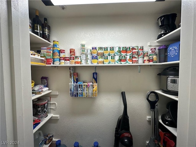 view of pantry