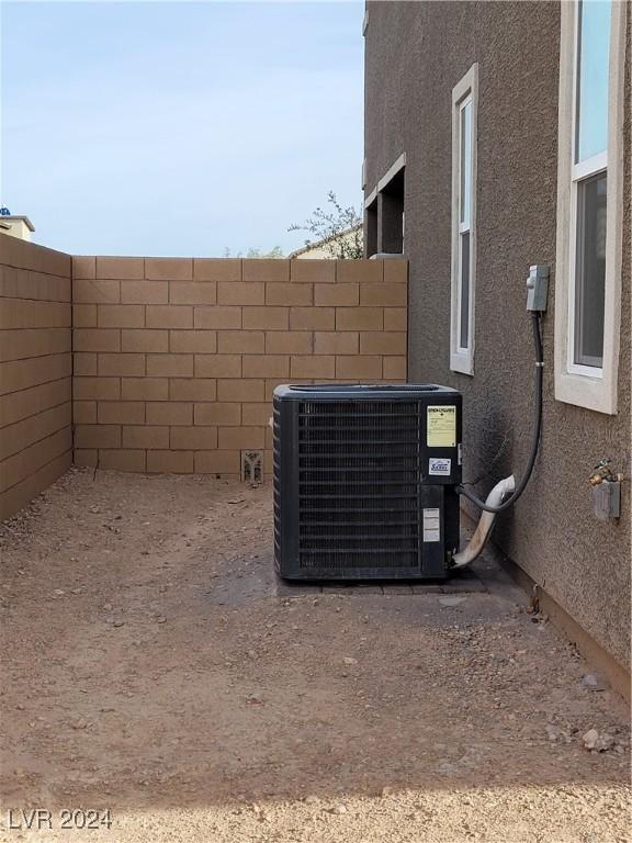 exterior details featuring central air condition unit