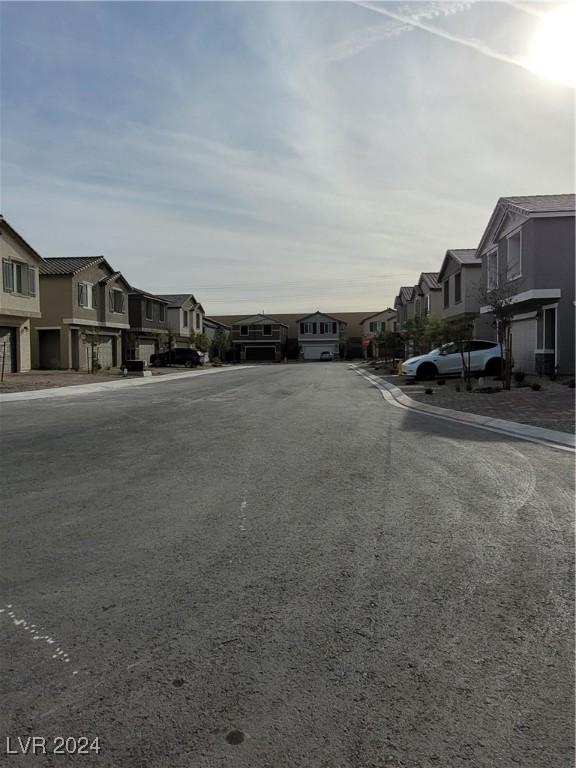 view of street with a residential view