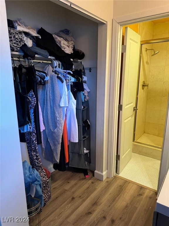 view of closet