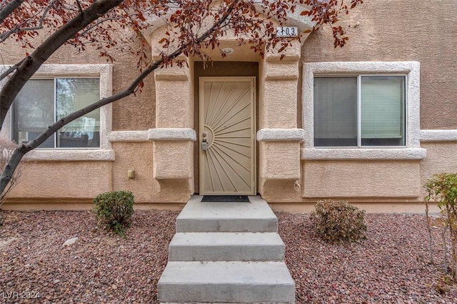 view of property entrance