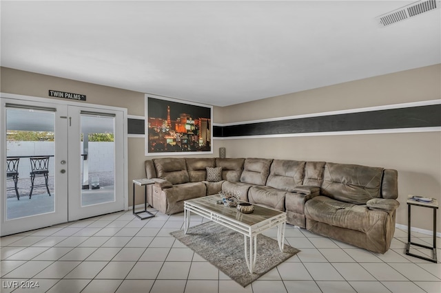 713 Antelope Way, Las Vegas, NV 89145 - living room with light tile patterned floors
