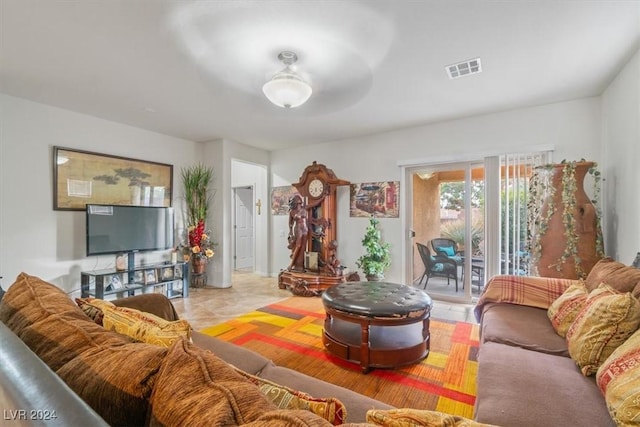 view of living room