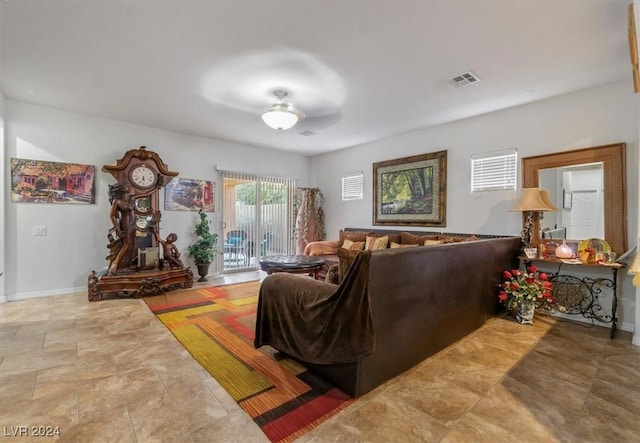 view of living room