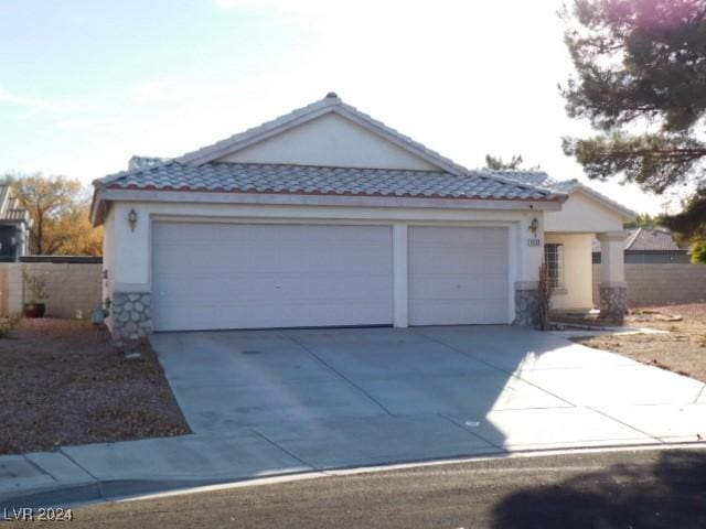 view of ranch-style home