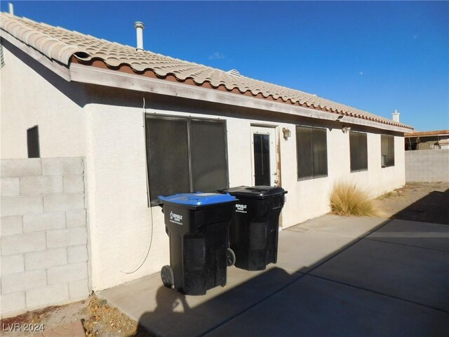 view of rear view of house