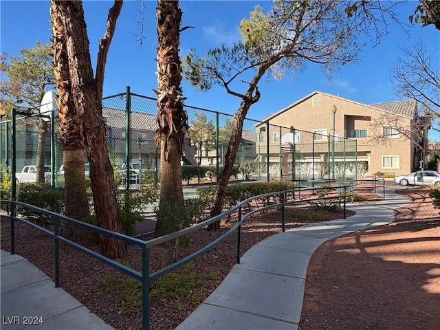 view of property's community