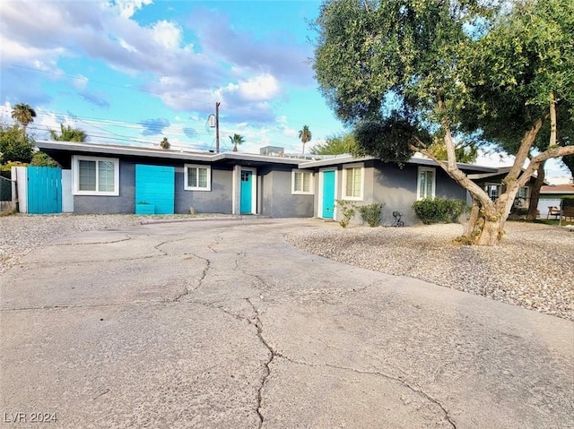 view of ranch-style home