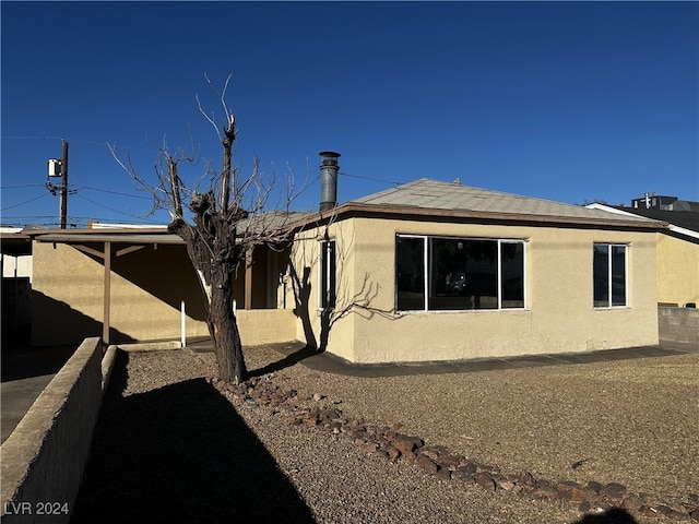 view of back of house