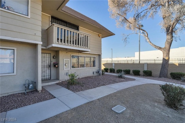 view of property entrance