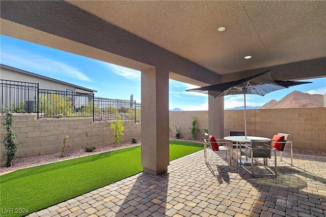 view of patio / terrace