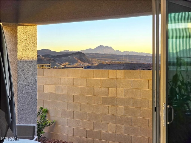 property view of mountains