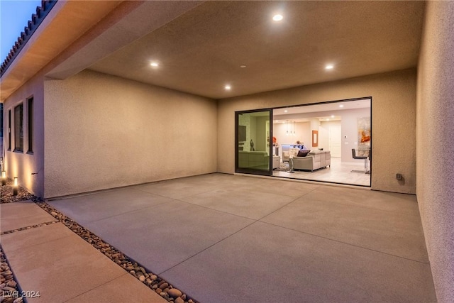 view of patio / terrace with an outdoor hangout area