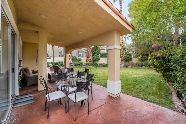 view of patio / terrace