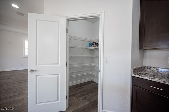 view of pantry