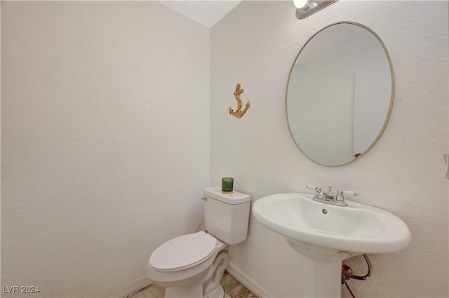 bathroom with toilet