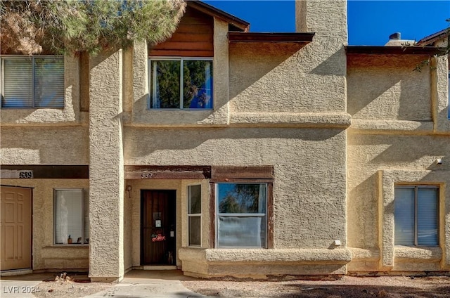 view of rear view of house