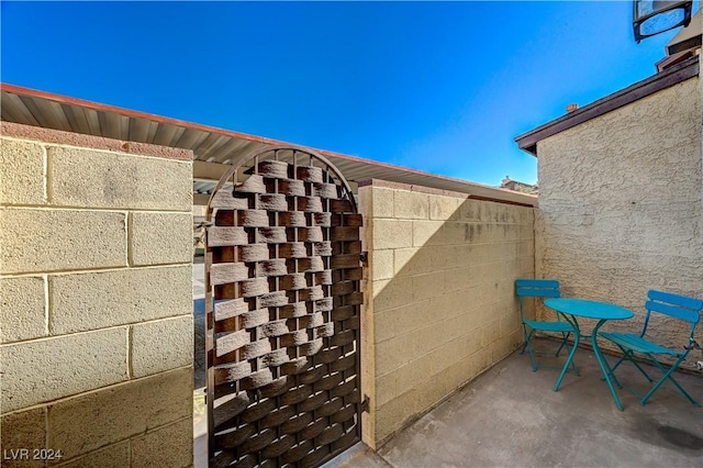 view of patio / terrace