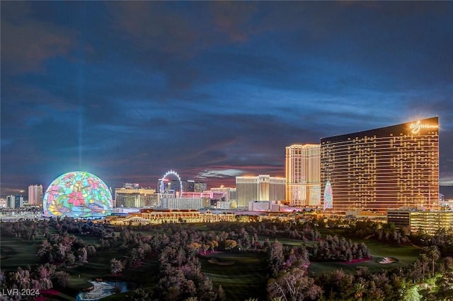 360 E Desert Inn Rd Unit 1402, Las Vegas, NV 89109 - view of city with a view of city lights