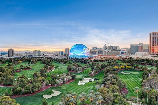 360 E Desert Inn Rd Unit 1402, Las Vegas, NV 89109 - surrounding community featuring a view of skyline and view of golf course