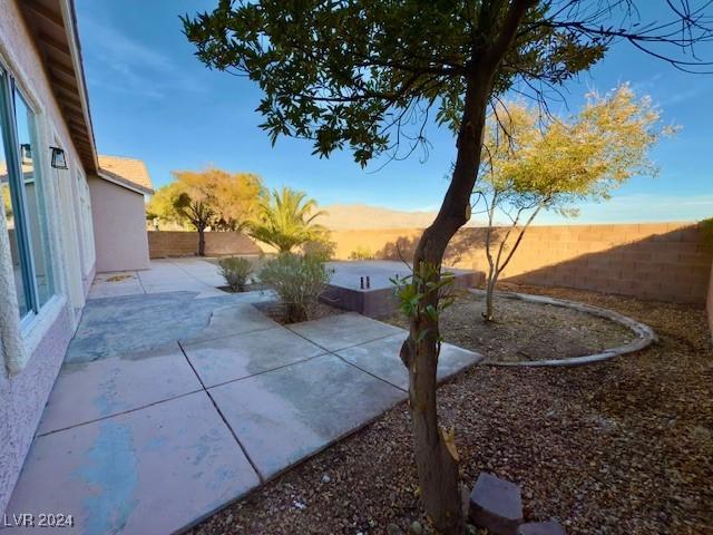 exterior space with a patio area