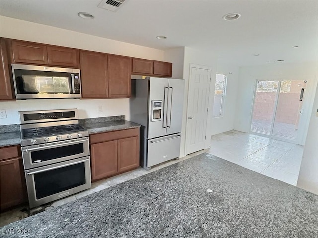 kitchen featuring appliances with stainless steel finishes