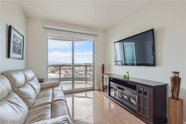 view of living room