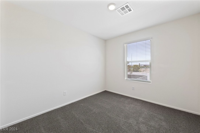 empty room with carpet floors