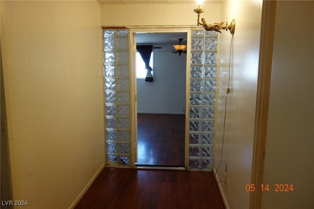 interior space featuring hardwood / wood-style flooring