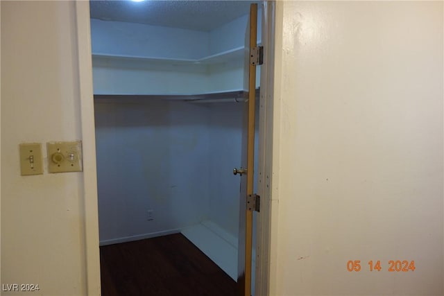 view of closet