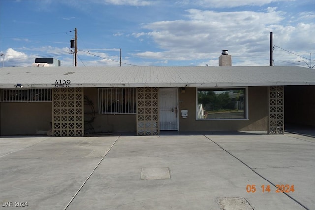 view of ranch-style house