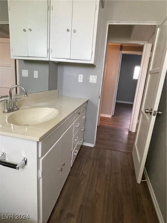 14 California Way, Henderson, NV 89015 - bathroom with vanity and hardwood / wood-style flooring