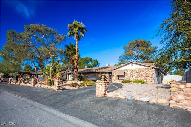 view of ranch-style house