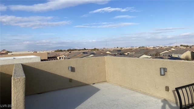 view of patio / terrace featuring a balcony