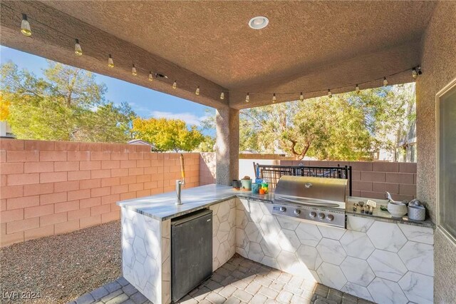 view of patio / terrace featuring area for grilling