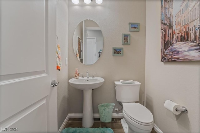 bathroom with toilet