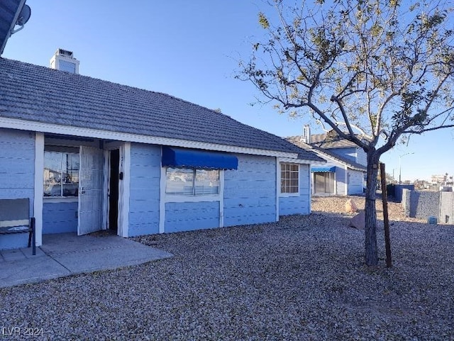 view of rear view of house