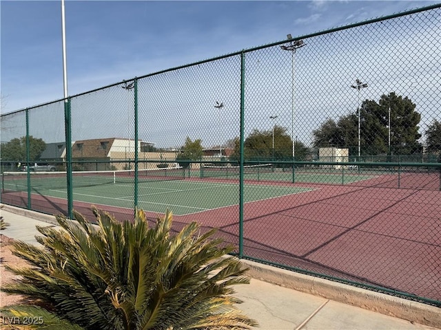 view of sport court