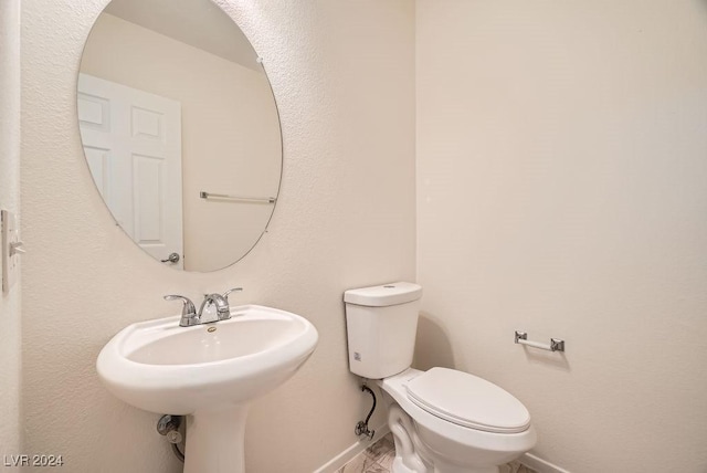 bathroom with toilet