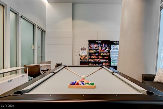 recreation room featuring billiards