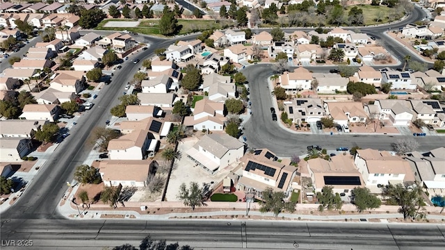 bird's eye view featuring a residential view