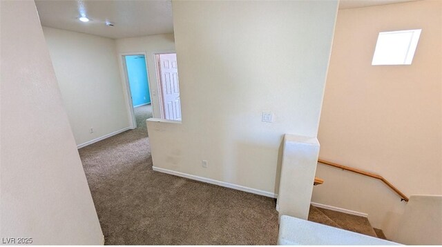 6019 Orca Lilly St, North Las Vegas, NV 89031 - interior space with baseboards, carpet flooring, and recessed lighting