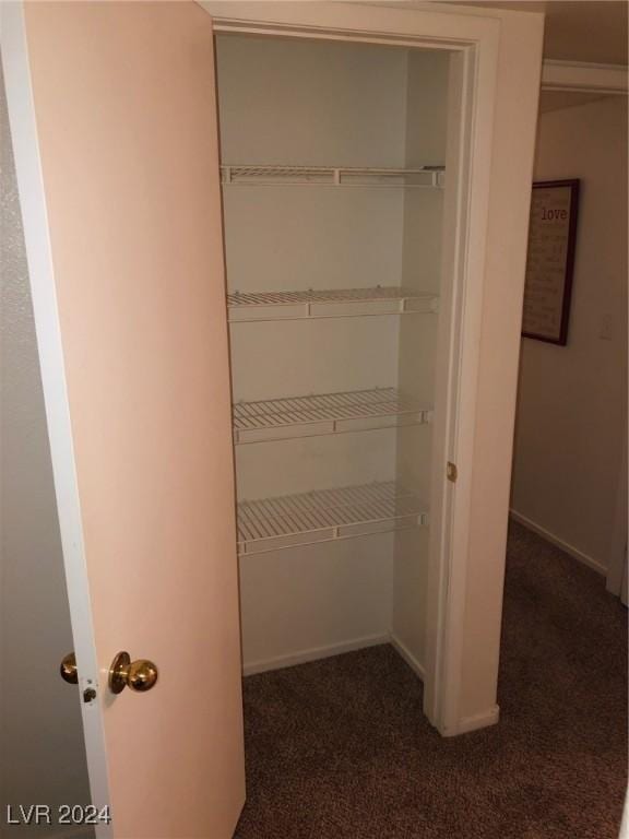 view of closet