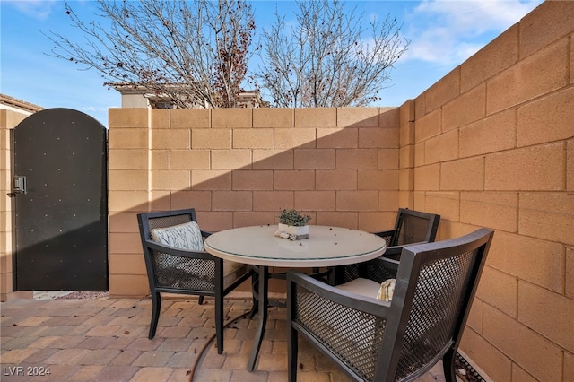 view of patio